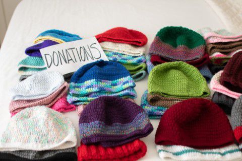 Gorros para donar